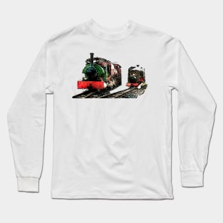 Two trains Long Sleeve T-Shirt
